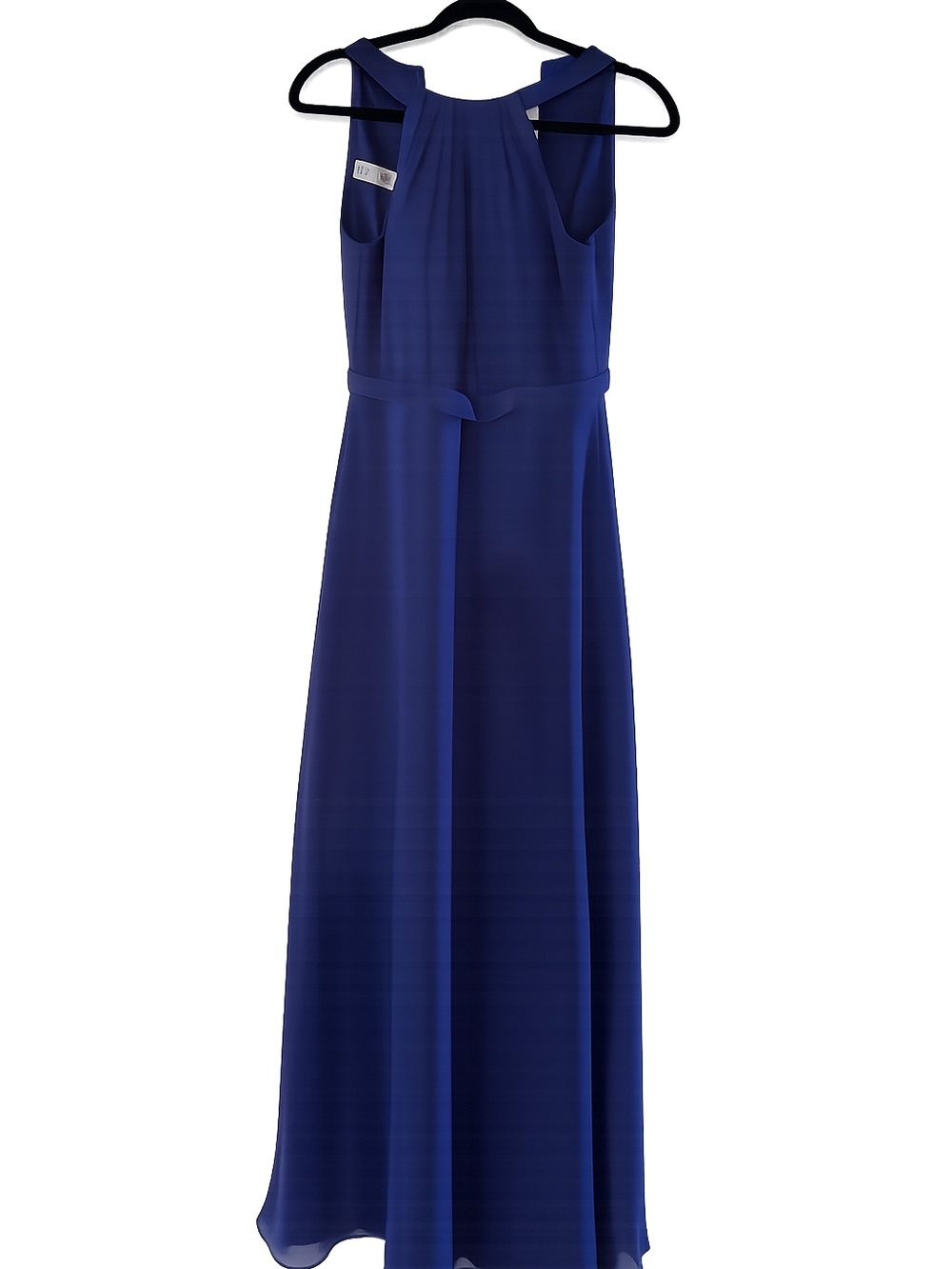 JJs House Navy Blue Sleeveless Halter BRIDESMAID DRESS